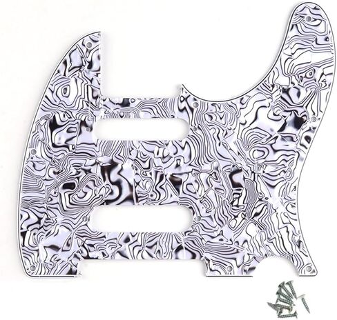 Dark Tortoise 8 Holes SS Guitar Tele Pickguard للولايات المتحدة الأمريكية/المكسيك Fender Deluxe Nashville Telecaster Electric Guitar in Kuwait