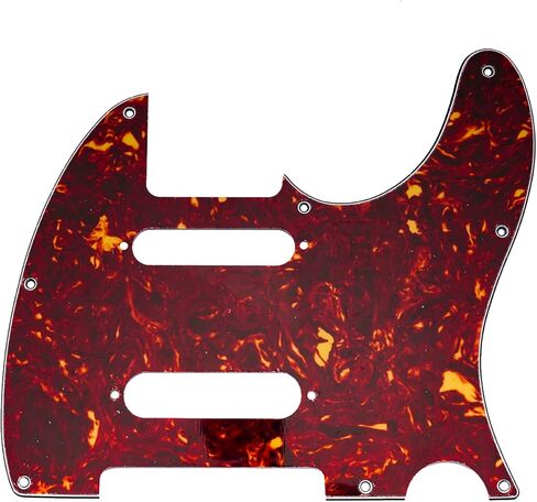 Dark Tortoise 8 Holes SS Guitar Tele Pickguard للولايات المتحدة الأمريكية/المكسيك Fender Deluxe Nashville Telecaster Electric Guitar in Kuwait