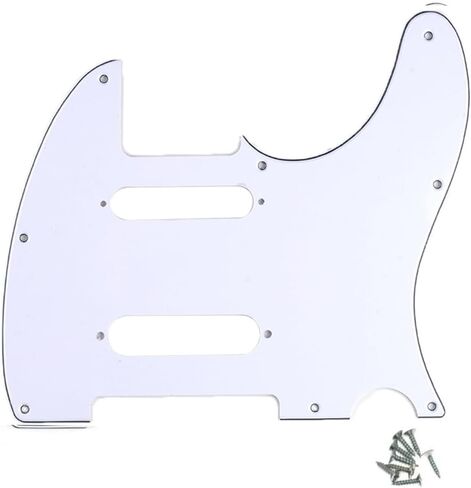 Dark Tortoise 8 Holes SS Guitar Tele Pickguard للولايات المتحدة الأمريكية/المكسيك Fender Deluxe Nashville Telecaster Electric Guitar in Kuwait