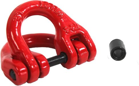 G80Alloy Steel Hammerlock Coupling Link Connecting Link, 1/4", Red Painted, 2645 lbs Working Load Limit, 2 Pack in Saudi Arabia