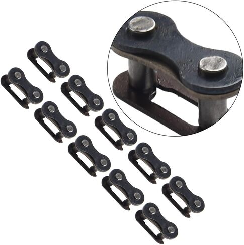 سلسلة الدراجات الرئيسية رابط 10 حزمة متوافقة مع الدراجات السرعة الفردية 1/2 × 1/8 روابط موصل سلسلة إطلاق سراح الصلب للدراجات الجبلية على الطريق in Kuwait