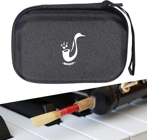 Saxophone Reeds Case,Reeds Case,Musical Instrument Storage Holder,Reeds Case for Clarinet,Sax Alto,Instrument Accs, gray in Saudi Arabia