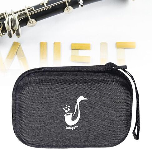 Saxophone Reeds Case,Reeds Case,Musical Instrument Storage Holder,Reeds Case for Clarinet,Sax Alto,Instrument Accs, gray in Saudi Arabia