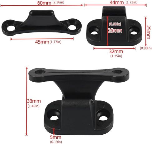 Pack of 2 Motorhomes Door Holder Retainer Catches for Campers & Trailer Secure Holds Door Open Stability and Ease of Use in Saudi Arabia