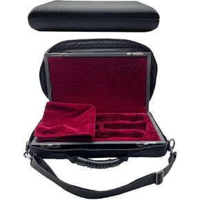 قضية مزمار ، حقيبة مزمار ضد الرطوبة مع حزام قابل للإزالة من الجلود الخفيفة الوزن لحمل الآلات الكلارينيت in Kuwait