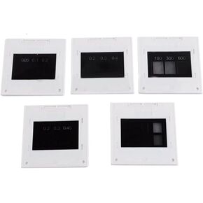 مجموعة صرف حيود مع ورقة تداخل دائرية مزدوجة ثلاثية مزدوجة 50 × 50 مم للفيزياء البصريات تجربة الفصول الدراسية حزمة 5 in Kuwait