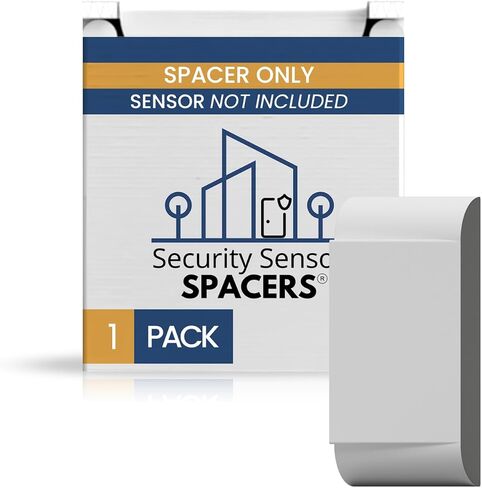 Ring Alarm Magnet Riser | 1 Pack with 3M Adhesive - Easy Mount to Any Doorway, Window, and Entryway | Ring Sensor/Magnet Not Included (1/2 inch) in Saudi Arabia