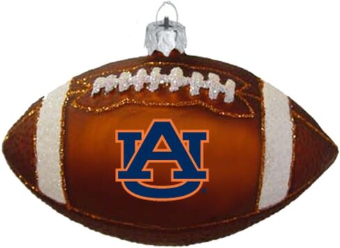NCAA Auburn Tigers زخرفة كرة القدم الزجاجية in Saudi Arabia