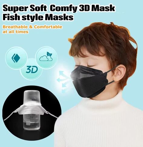Disposable Face Masks, 4 Layer Face Masks, 50 PCS in Saudi Arabia