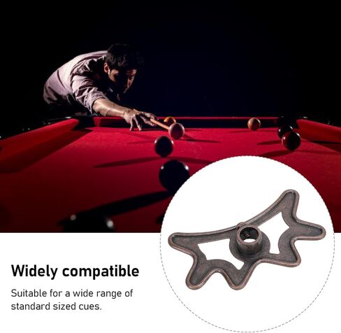 Drfeify Slip on Bronze Metal Billiard Bridge - Pool Stick Bridge ملحق لجدول البلياردو in Kuwait
