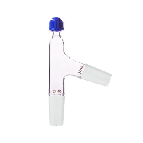 24/40,Three Way Distillation Adapter with Thread,3-Way Plastic Screw Thermometer Tube in Saudi Arabia