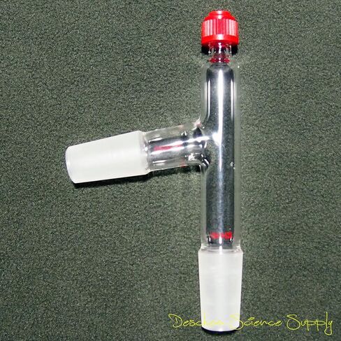 24/40,Three Way Distillation Adapter with Thread,3-Way Plastic Screw Thermometer Tube in Saudi Arabia