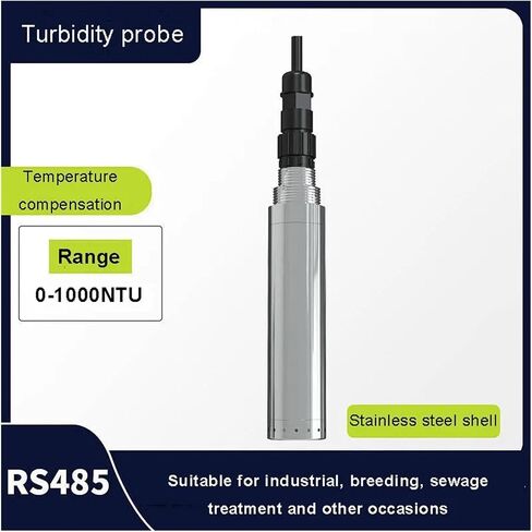 Turbidity Detector Multi-Parameter Water Quality Environmental Monitoring System Suspended Matter Sensor Turbidity Meter RS485(50ntu) in Saudi Arabia
