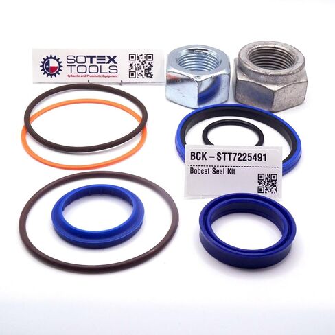 All States Hydraulic Seal Kit - Bucket Tilt Cylinder fits Bobcat S750 T630 T770 S770 S650 T750 S630 T650 7225491 in Saudi Arabia
