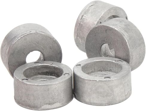 5Pcs Round Zinc Anode 55321 87J01 55321 87J00 Boats Replacement Parts in Saudi Arabia