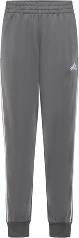adidas boys Active Sports Athletic Tricot Jogger Track Pants, Iconic Black, 4T US in Kuwait