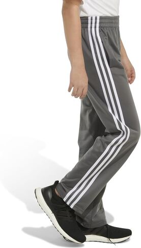 adidas boys Active Sports Athletic Tricot Jogger Track Pants, Iconic Black, 4T US in Kuwait