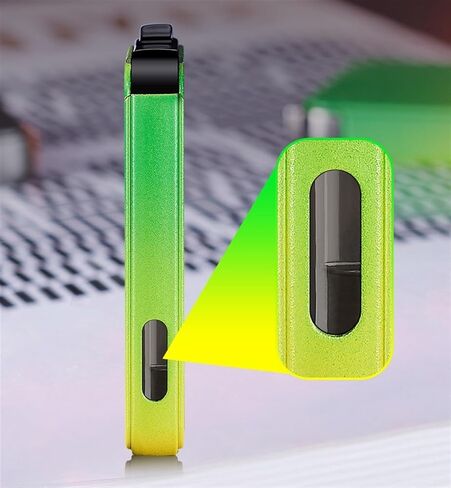 Windproof, Metal Portable, Multifunctional Butane Lighter with Butane Fuel Window and refillable Butane, Adjustable Flame Size (Butane not Included)(White1) in Saudi Arabia