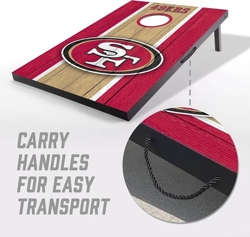YouTheFan NFL 2' x 3' Portable Cornhole Game with Logo Bags in Saudi Arabia