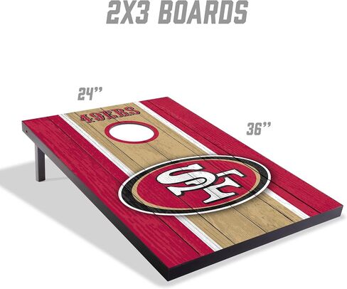YouTheFan NFL 2' x 3' Portable Cornhole Game with Logo Bags in Saudi Arabia