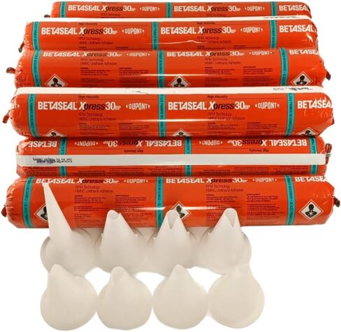 Betaseal Xpress 30 bp Advanced-Cure Glass Glass urethane ، undamive 9 sausages with 4.2oz 5504g primer in Saudi Arabia