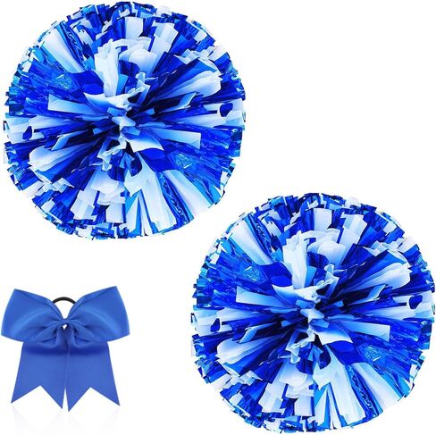 Hlonon 2 PCS POMS POMS و CHEERLEADER Sports Dance Cheer البلاستيك بومس بومس الهتاف للفريق الرياضي هتاف روح الروح in Kuwait