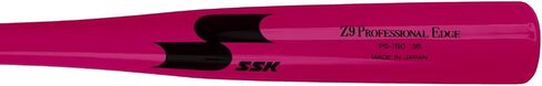 SSK Z9 Professional Edge Coaches Wood Fungo BAT 33 "35" 37 " - Baseball & Softball - 60 Day Prunky (Pink/Pink/Black ، 37") in Saudi Arabia