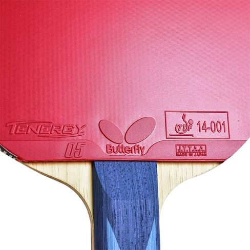 Butterfly Timo Boll ALC Blade & Tenergy 05 Rubber Shakehand Table Tennis Racket - Pro-Line Series - Comprised of Our Most Popular Blade and Rubbers - Recommended for Aspiring Professional Players in Saudi Arabia