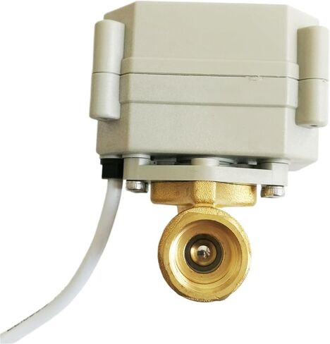 TFM8-B2-C NEW 2 Way Brass 1/4 '' DN8 DC12V DC24V SPORTINAL VALVE SIGNING 0-5V 0-10V أو 4-20MA للتحكم في تعديل الماء (DN8 BSP ، 4-20MA_4MA إلى 20MA) in Kuwait