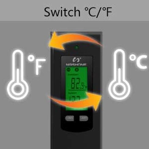 Nashone Wireless Thermostat Socket, Plug-and-Play Wireless Thermostat Socket, Remote Control Outlet with Built-in Temperature Sensor in Saudi Arabia