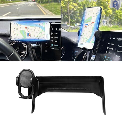 for MagSafe Car Phone Holder for 2019-2025 Toyota RAV4 Accessories, 7/8-Inch Screen Fixed Clip, Magnetic Phone Holder 360° Cell Phone Mount for Toyota RAV4 2025 Accessories in Kuwait