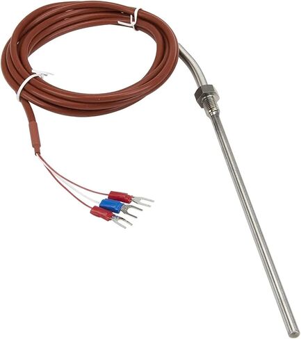 FTARP09 PT100 TYPE 2M CABLE 150MM 316L Probe Head RTD DETERTID SESSOR M8 THREAP 1PCS in Kuwait