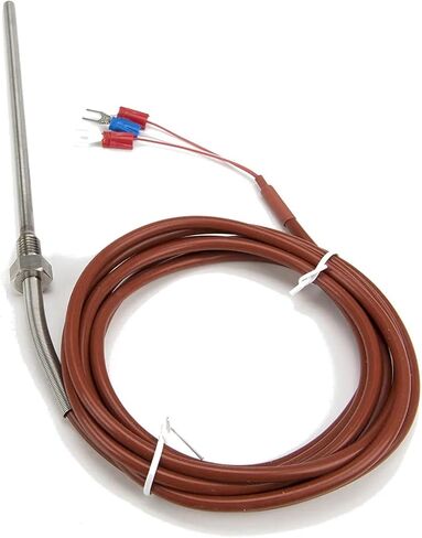FTARP09 PT100 TYPE 2M CABLE 150MM 316L Probe Head RTD DETERTID SESSOR M8 THREAP 1PCS in Kuwait
