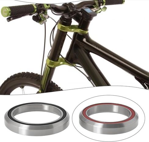 2pcs Headset Bearing MH-P08H7 MH-P22 Compatible with Cannondale Supersix & Evo Compatible with Carbon Synapse Compatible with CAADX Bikes in Saudi Arabia