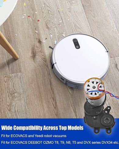 الفراغات الروبوت الآلية الفرشاة الرئيسية المحرك من أجل ecovacs deebot ozmo yeedi t8 t9 t8 aivi t8 n8 pro n8 prop plus n8 920 950 t5 n7 x1 t10 dvx34 dx9g series in Saudi Arabia