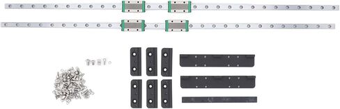 2pcs ترقية Y Axes Linear Guide Rail Kit High Carbon Steel Design Friction Low Priction for Neptune 3 Maximum ، Neptune 4 Maximum in Saudi Arabia