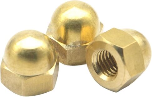 M3 M4 M5 M6 M8 M10 M12 M14 M16 M18 M20 Brass Hexagonal Cap Nuts Dome Nuts(M14-1pcs) in Saudi Arabia