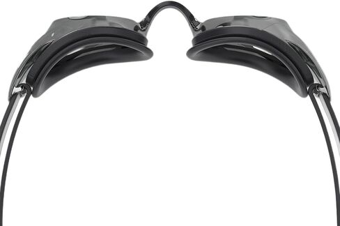 Speedo Vanquisher 3.0 Mirror Swim Goggles - Black | مضاد للضغط ، حماية الأشعة فوق البنفسجية ، عدسة 360 العين ، تناسب السباق الهيدروديناميكي in Saudi Arabia