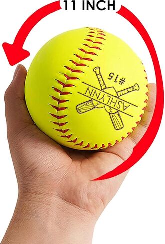 Personalized Leather Softball | Engraved Team Gift | Coach Gift | Softball Award, Trophy in Saudi Arabia