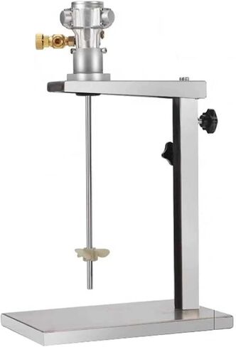 1 Gallon Pneumatic Automatic Paint Mixer - 1/16HP Air Agitator with Adjustable Stand, Ideal for Viscous Liquids, Ink & Dye Mixing, Perfect Paint Mixing Tool in Kuwait
