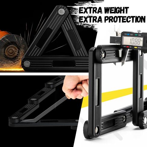 ROCKBROS Folding Design Chain Bike Lock – Heavy-Duty 3.3 lbs Portable Key Lock with Anti-Theft Alloy Steel, Waterproof & Rustproof for Bicycle, E-Bike, Scooter, Motorcycle in Saudi Arabia