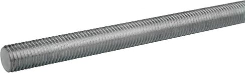 Super-Corrosion-Resistant 316 Stainless Steel Threaded Rod, 1/2"-20 Thread Size, 3 Feet Long in Saudi Arabia