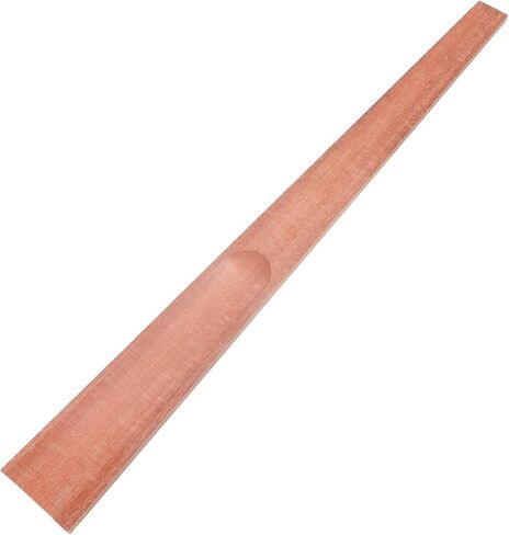 4/4 استبدال لوحات الأصابع التشيلو ، لوح Mahogany Fretboard لإصلاح وممارسة التشيلو - السطح الأملس ، الحجم القياسي ، الملحقات الخشبية المتينة (LN184) in Saudi Arabia
