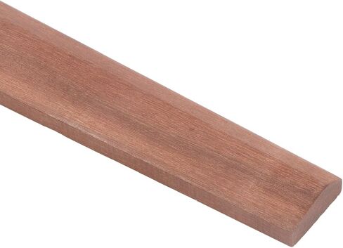 4/4 استبدال لوحات الأصابع التشيلو ، لوح Mahogany Fretboard لإصلاح وممارسة التشيلو - السطح الأملس ، الحجم القياسي ، الملحقات الخشبية المتينة (LN184) in Saudi Arabia