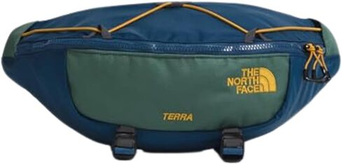 The North Face Terra Lumbar Hiking Hip Pack | 6 Liter Storage Belt Bag, Water Repellent Finish, Adjustable Strap, Secure Zip Pockets, Asphalt Grey/TNF Black-NPF, One Size in Saudi Arabia