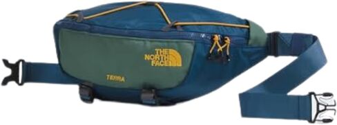 The North Face Terra Lumbar Hiking Hip Pack | 6 Liter Storage Belt Bag, Water Repellent Finish, Adjustable Strap, Secure Zip Pockets, Asphalt Grey/TNF Black-NPF, One Size in Saudi Arabia