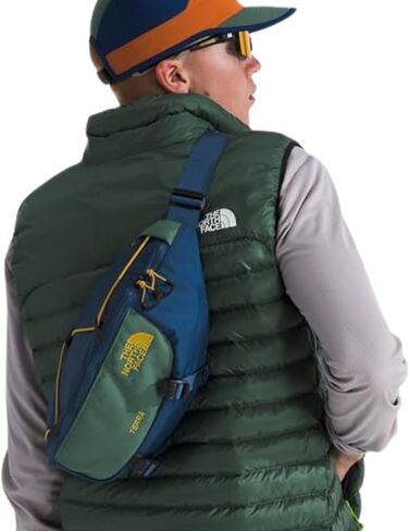 The North Face Terra Lumbar Hiking Hip Pack | 6 Liter Storage Belt Bag, Water Repellent Finish, Adjustable Strap, Secure Zip Pockets, Asphalt Grey/TNF Black-NPF, One Size in Saudi Arabia