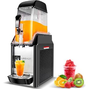Commercial Slushie Machine - 12L Tanks Margarita Machine Frozen Drink Maker for Restaurant Bar Party - 550W Stainless Steel Slush Smoothies Maker in Saudi Arabia