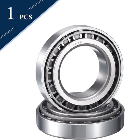 2 Pack 09067/195 Tapered Roller Bearing Cone and Cup Set, 0.75" Bore 1.938" OD 0.71" Cup Width, Chrome Steel Taper Bearings Set, ABEC-3 in Saudi Arabia