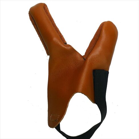Head Layer Cowhide Double Finger Set, Anti Slip Fishing Gloves, Professional Finger Glove Protector, Neutral Elastic Band Outdoor Fishing Gloves 3-Piece Set in Saudi Arabia